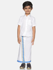 Boys Shirt With Dhoti Set