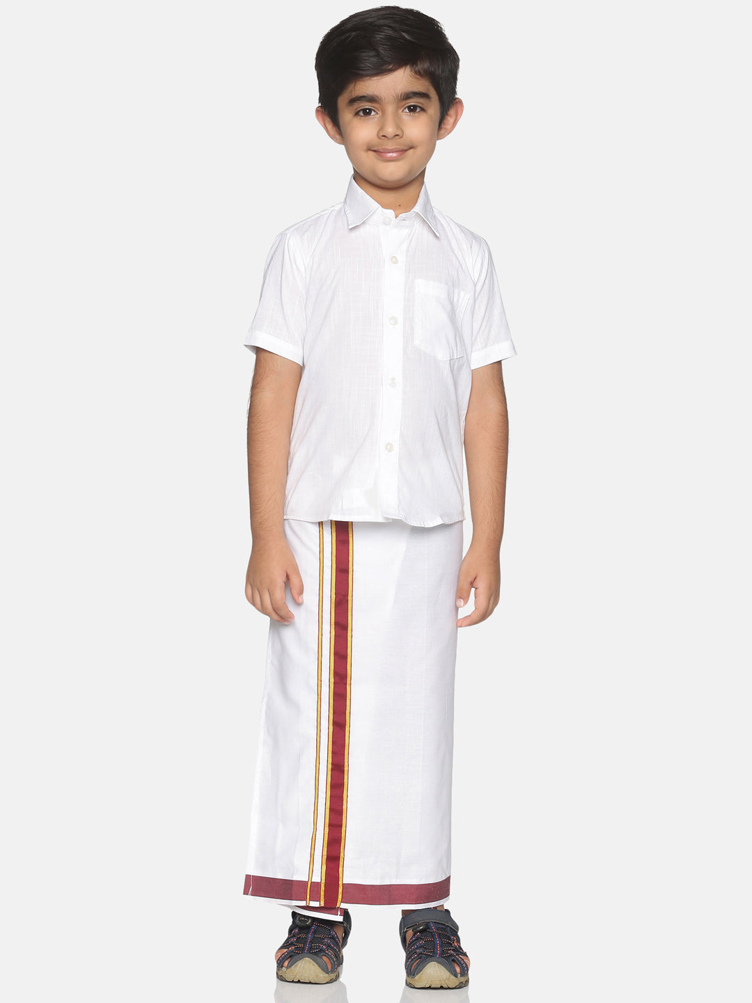 Boys Shirt With Dhoti Set