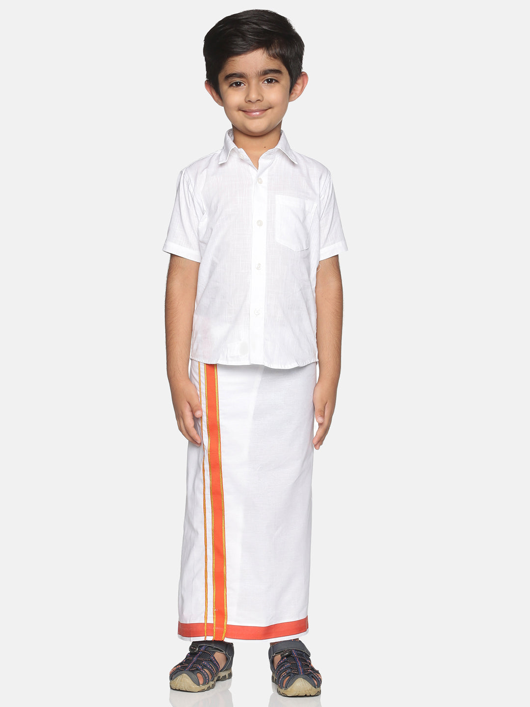 Boys Shirt With Dhoti Set