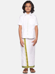 Boys Shirt With Dhoti Set
