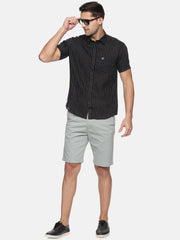 Men Light Blue Colour Casual Shorts
