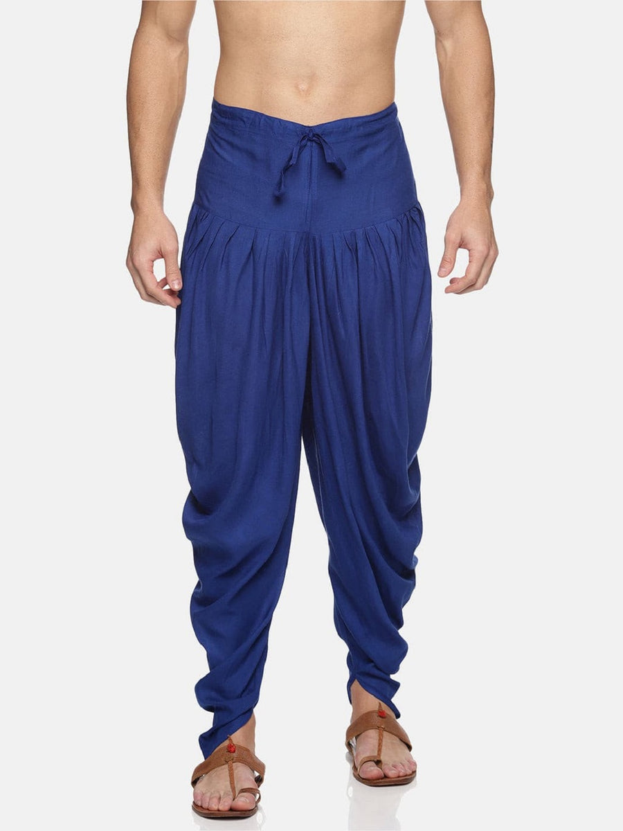 Men Solid Colour Slim Fit Dhoti Pant