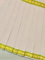 Girls Solid Color Ethnic Pavadai Set