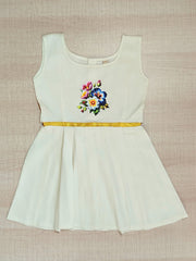 Girls Soft Finish Ethnic Dress