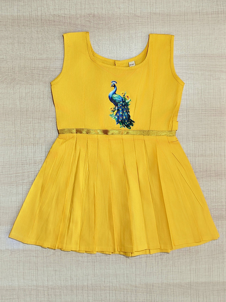 Girls Soft Finish Ethnic Dress