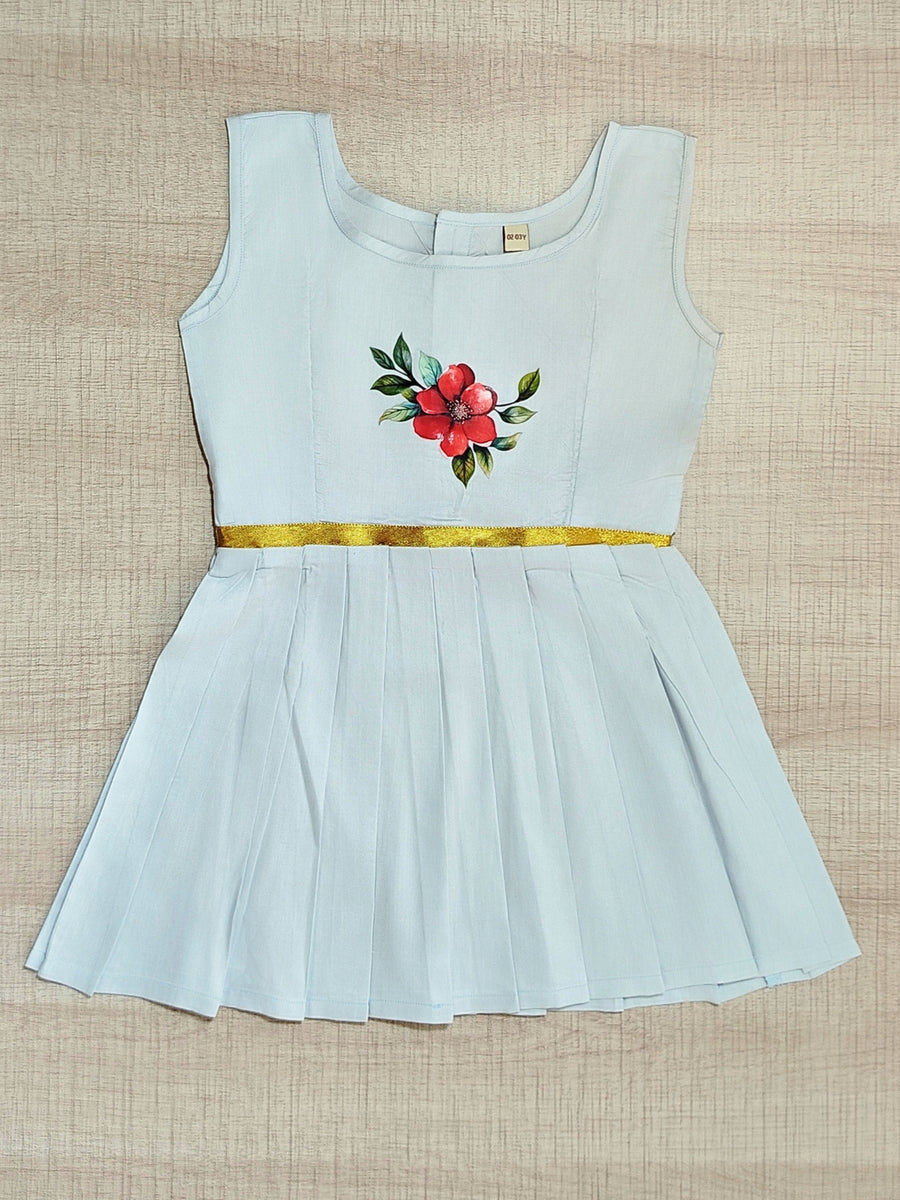 Girls Soft Finish Ethnic Dress