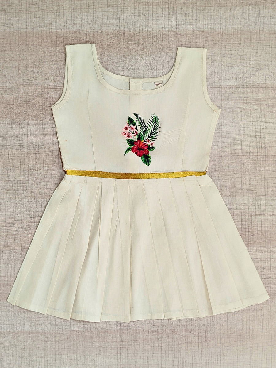 Girls Soft Finish Ethnic Dress