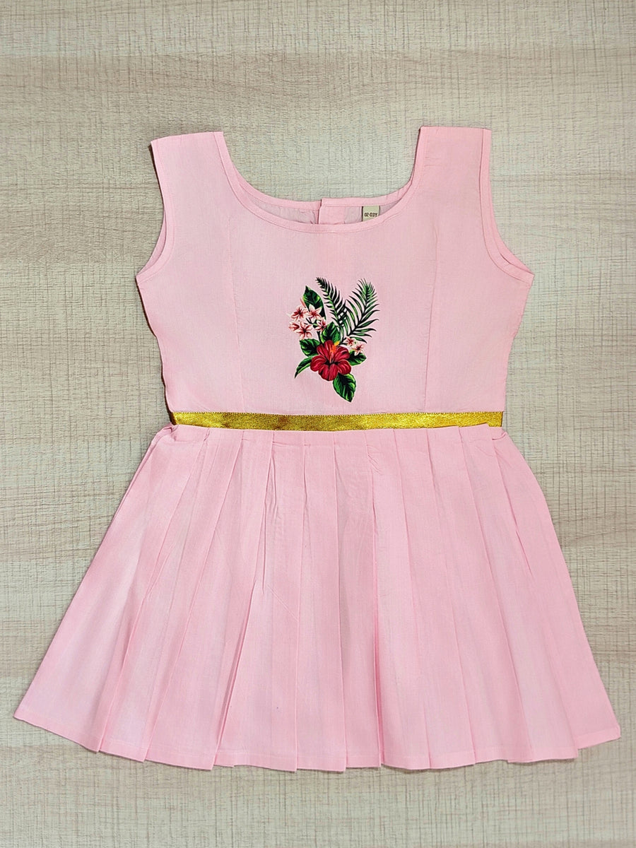 Girls Soft Finish Ethnic Dress