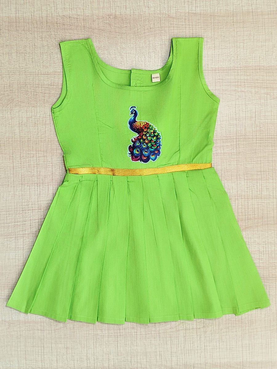 Girls Soft Finish Ethnic Dress