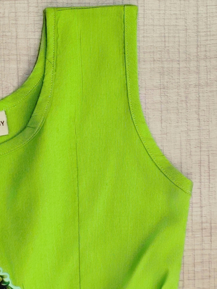 Girls Soft Finish Ethnic Dress