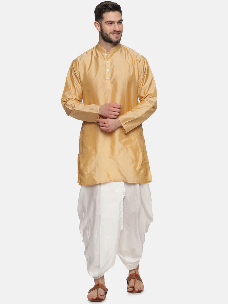 Men Kurta Dhoti Pant Set
