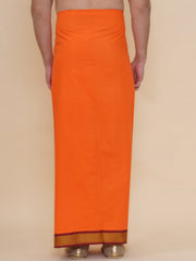Sethukrishna Men 100K colour Border Dhoti