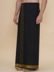 Sethukrishna Men 100K colour Border Dhoti