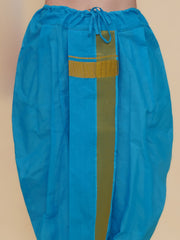 Men Cotton Colour DhotiPant And Matching Angavastram Set