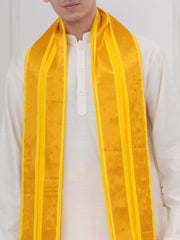 Mens Readymade Kurta DhotiPant With Angavastram Set