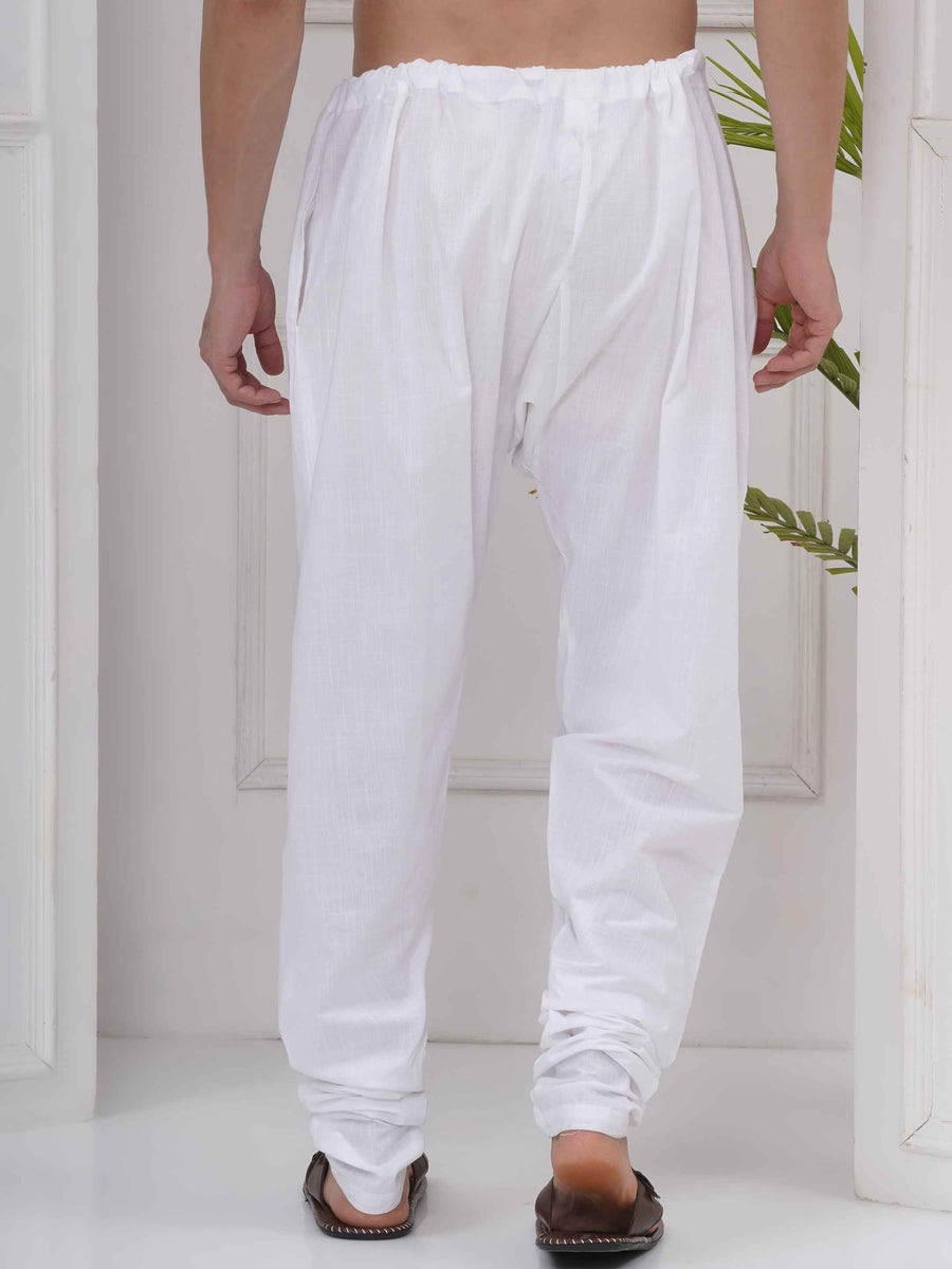 Men Readymade Slub Cotton Pyjama