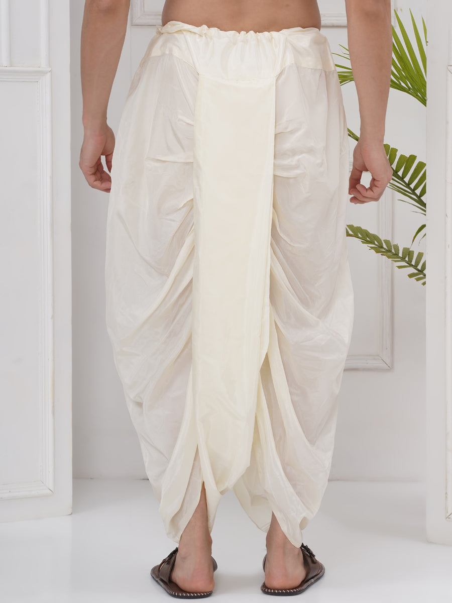MENS ASHA MIX CREAM COLOUR READYMADE DHOTI PANT