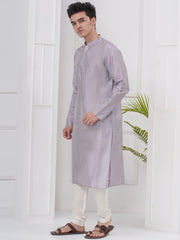 Mens Long Kurta With Pyjama Set