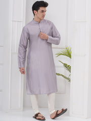 Mens Long Kurta With Pyjama Set
