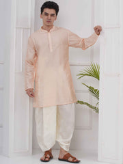 Mens Mandarin collar Kurta And DhotiPant Set