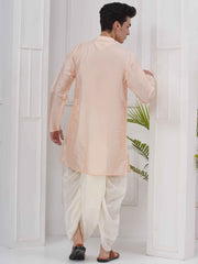 Mens Mandarin collar Kurta And DhotiPant Set