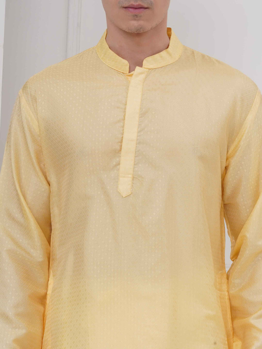 Mens Mandarin collar Kurta DhotiPant Set