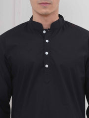 Mens Mandarin collar Kurta And Pyjama Set