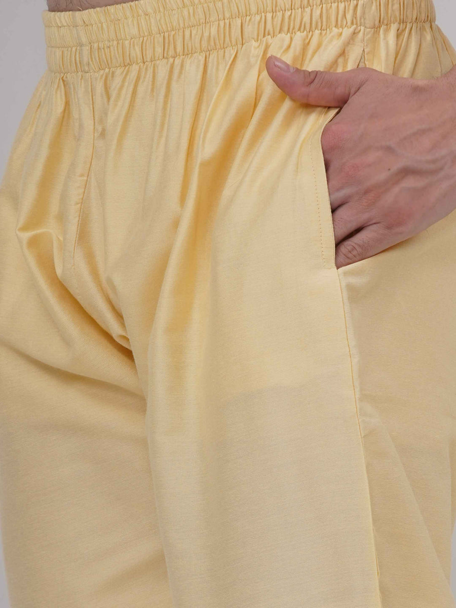 Mens Readymade Beige Color Pyjama