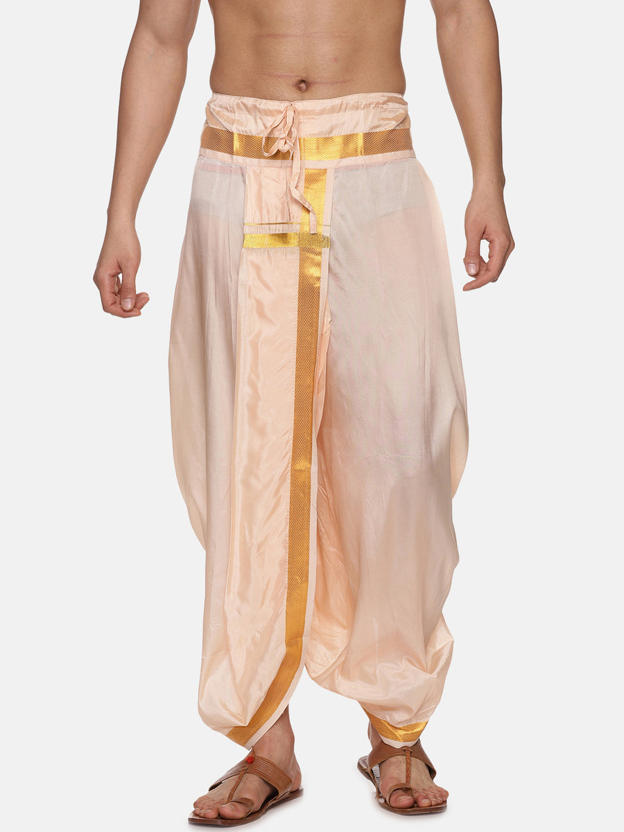 Men Silk Touch Ready to Wear Dhoti Pant