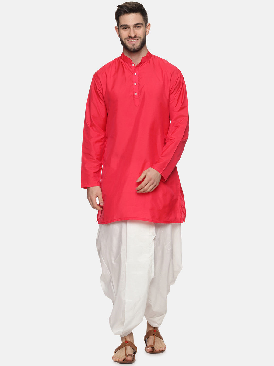 Men Kurta Dhoti Pant Set