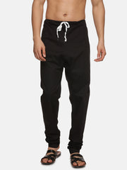 Men Cotton Drawstring Closure Pyjama With Pocket