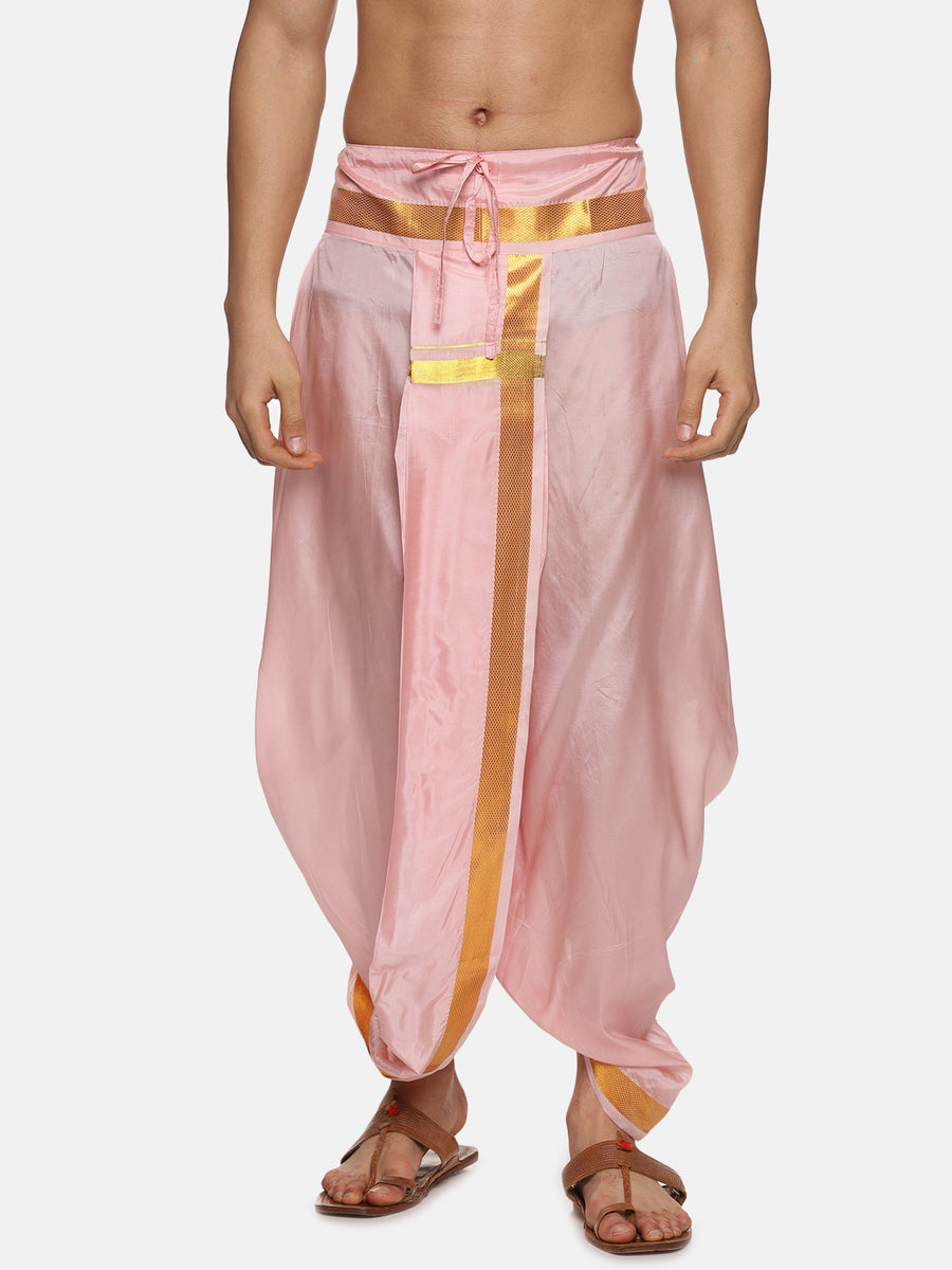 Men Silk Touch Ready to Wear Dhoti Pant