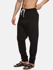 Men Cotton Drawstring Closure Pyjama With Pocket