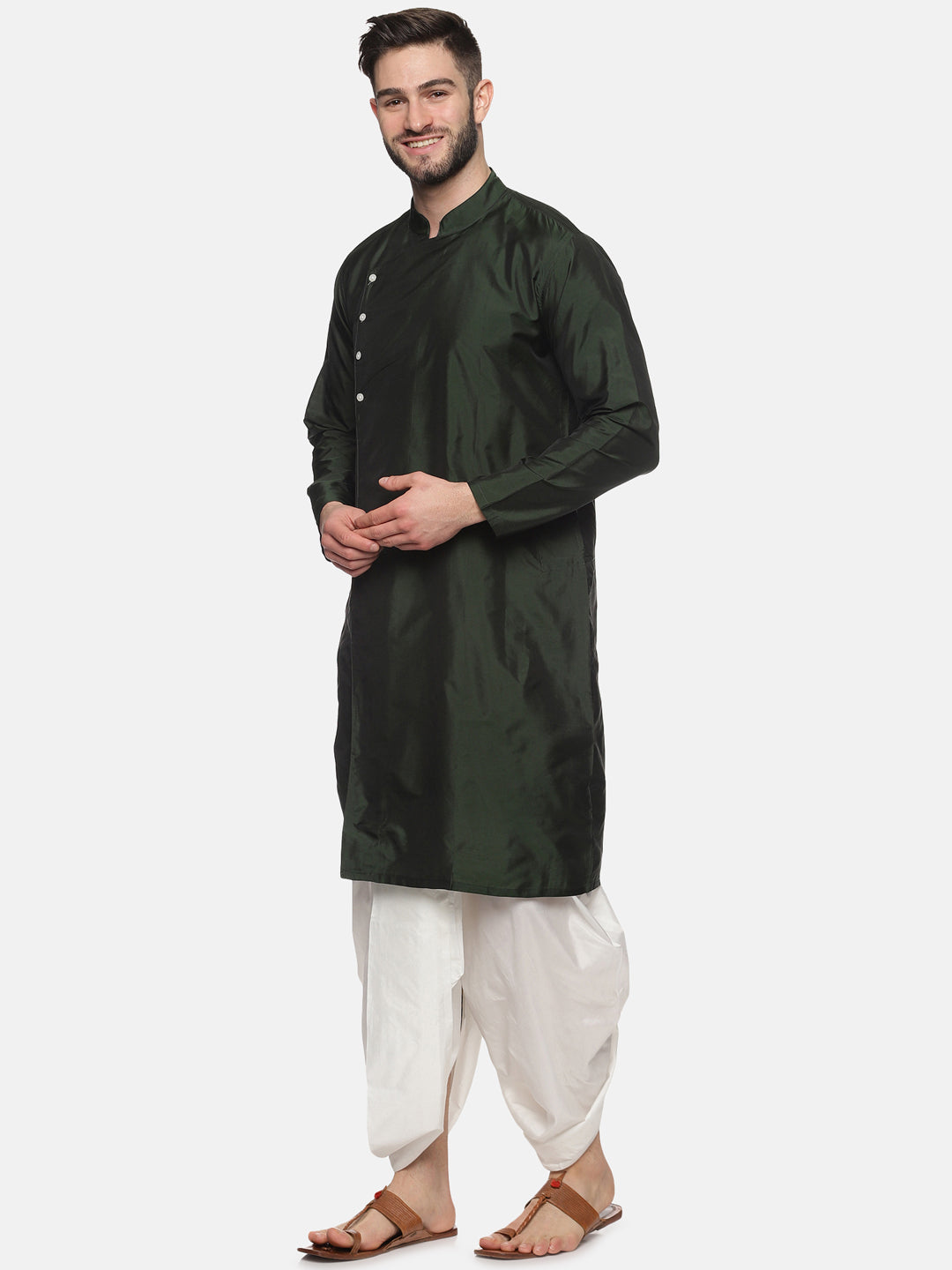 Men Kurta Dhoti Pant Set