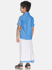 Boys Shirt  Dhoti Set.