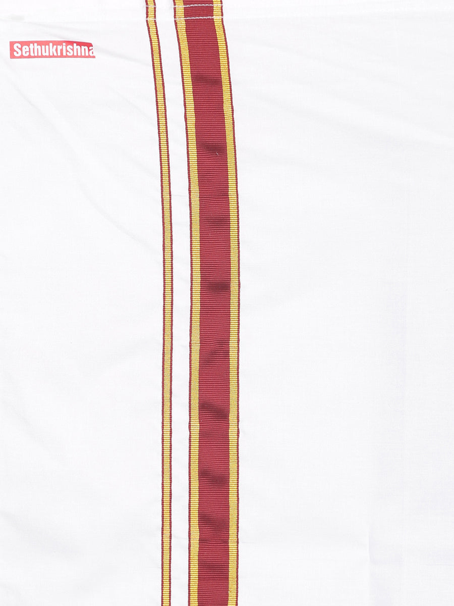 Boys Shirt With Dhoti Set.