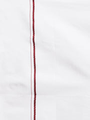 Men Cotton Traditional  White Colour Regular Dhoti.