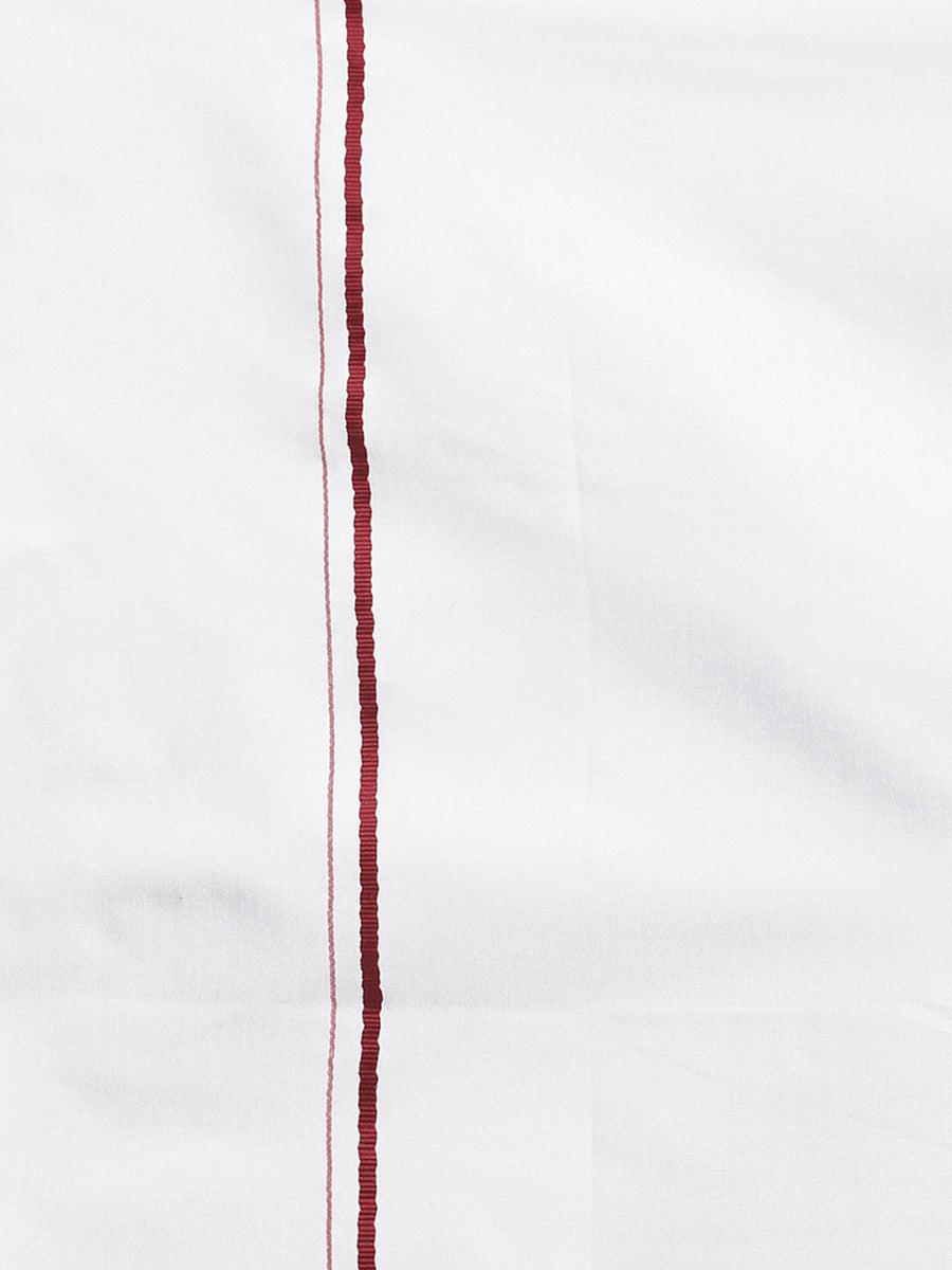 Men Cotton Traditional  White Colour Regular Dhoti.