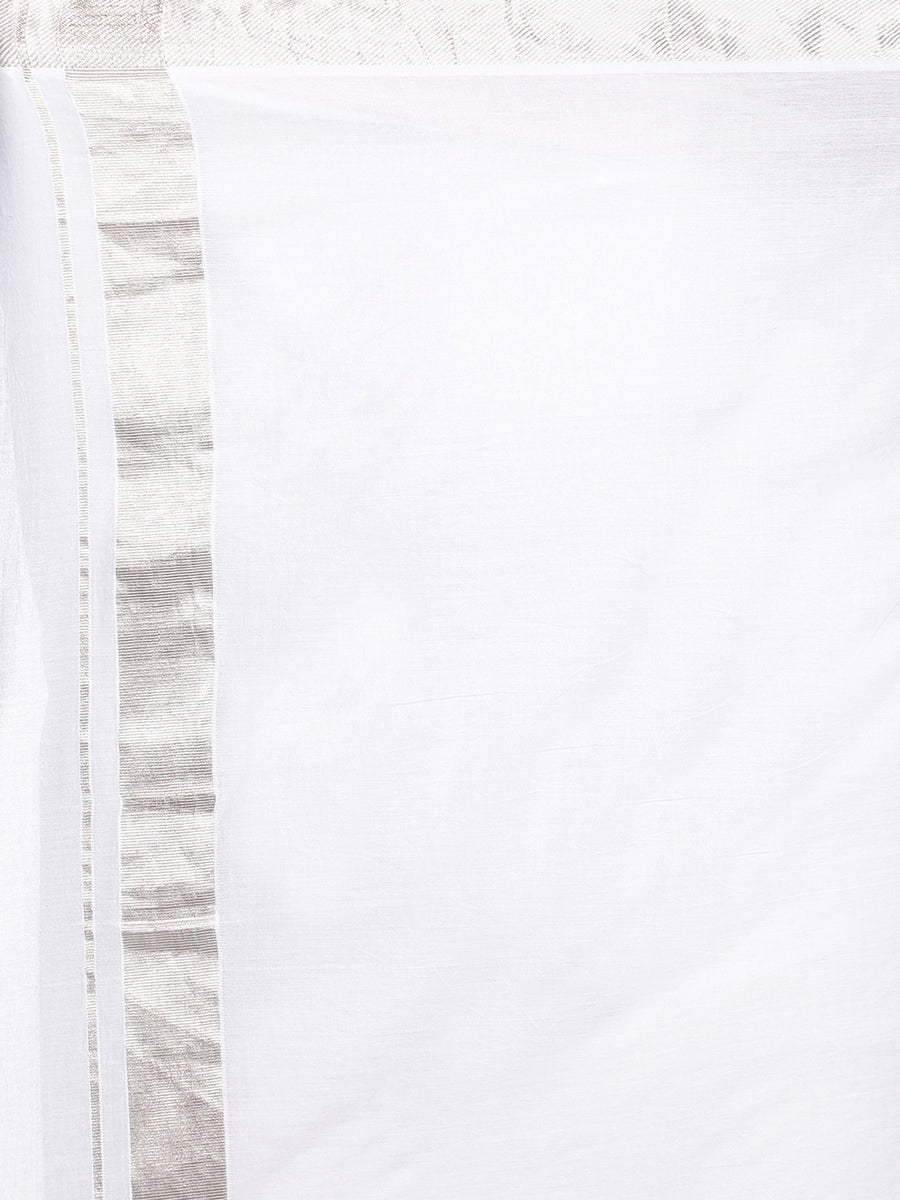 Men Cotton Traditional  White Colour Regular Dhoti.