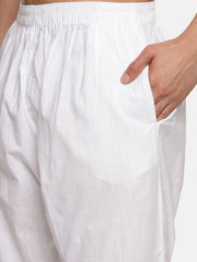 Men Plain Cotton Pyjama With Pocket