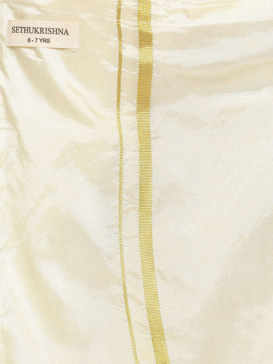 Boys Shirt With Dhoti Set.