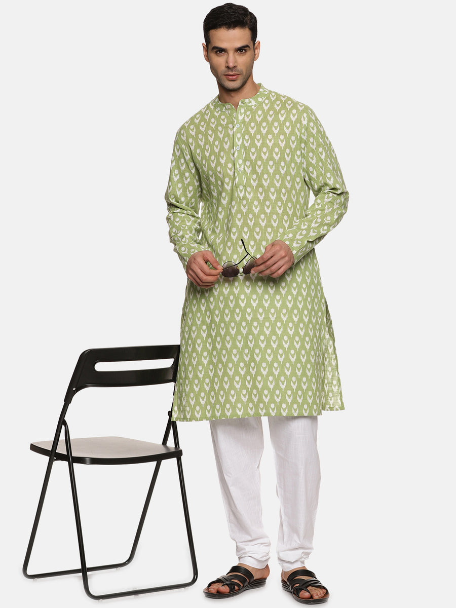 Men Plain Cotton Pyjama With Pocket