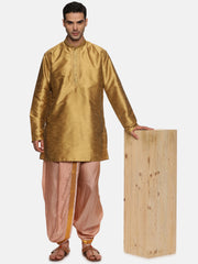 Men Silk Touch Ready to Wear Dhoti Pant