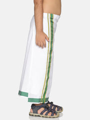 Boys White Colour Cotton Readymade Dhoti.