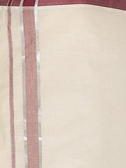 Men Cotton Off White Colour Traditional Mundu / Regular Dhoti.