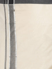 Men Cotton Off White Colour Traditional Regular Mundu / Dhoti.