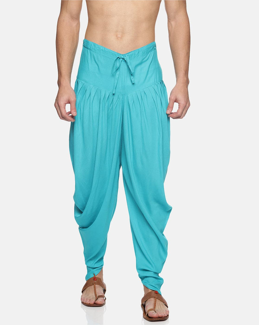 Men Solid Colour Slim Fit Dhoti Pant