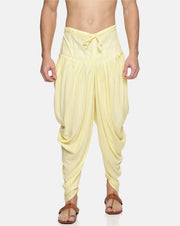 Men Solid Colour Slim Fit Dhoti Pant