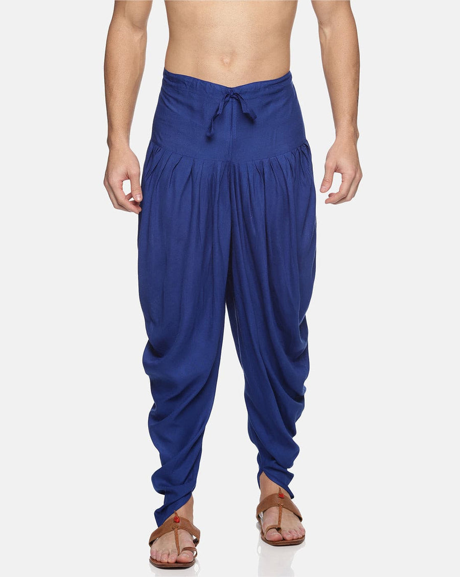 Men Solid Colour Slim Fit Dhoti Pant