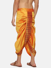 Men Yellow Colour Polyester Panjakejam / Dhoti Pant.